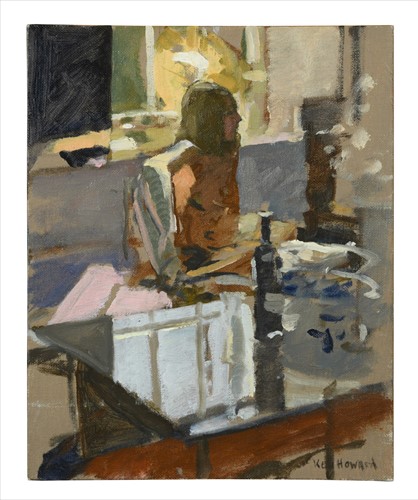 Lot 421 - Ken  Howard OBE, RA (British  1932-)