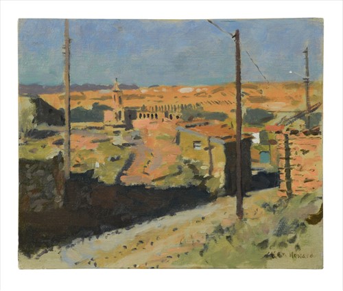 Lot 422 - Ken  Howard OBE, RA (British  1932-)