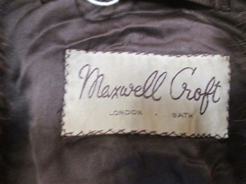 Lot 181 - A lady's fur coat, retailed by Maxwell Croft...