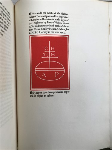 Lot 405 - ASHENDENE PRESS.