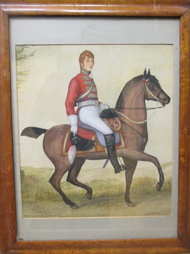Lot 190 - An officer ln horseback from the Queen's Own...