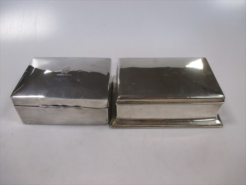 Lot 249 - A pair of  silver bon bon dishes