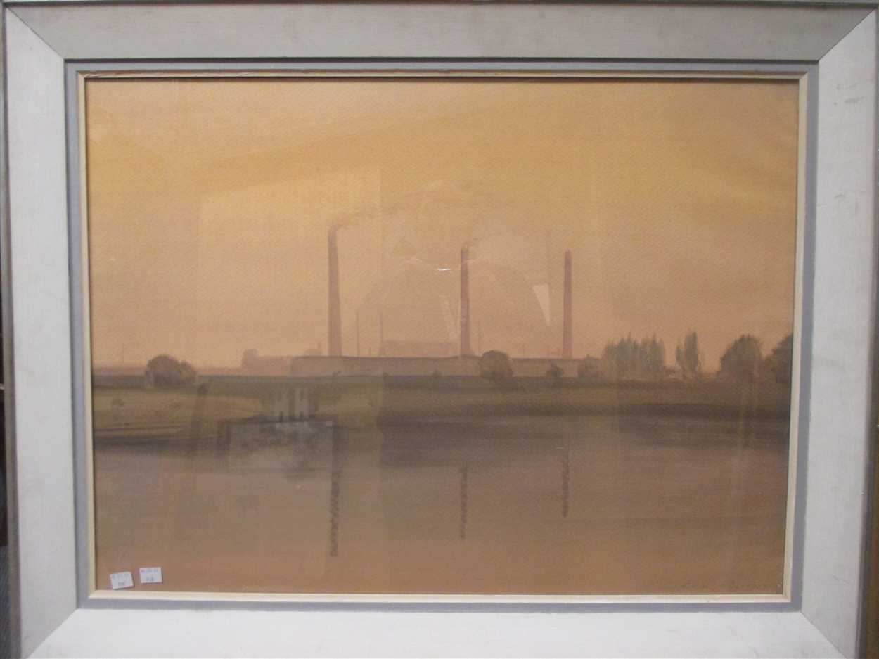Lot 426 - Anthony Day (British, 20th Century), Fletton...