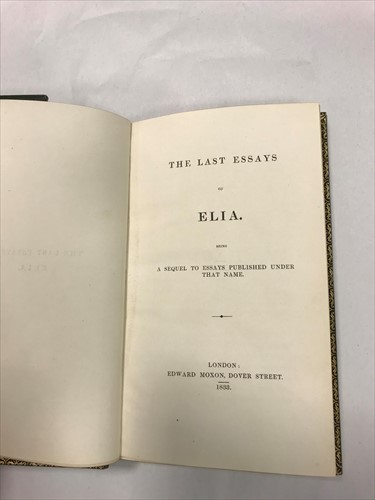 Lot 230 - [LAMB (Charles)]