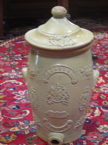 Lot 164 - A Victorian stoneware water filter
