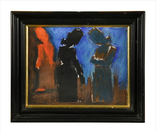 Lot 298 - Josef  Herman  OBE, RA (Polish/British 1911-2000)