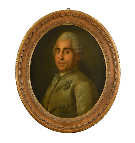 Lot 149 - Circle of Joseph-Siffred Duplessis  (French 1725-1802)