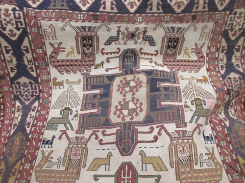 Lot 678 - Tribal small rug