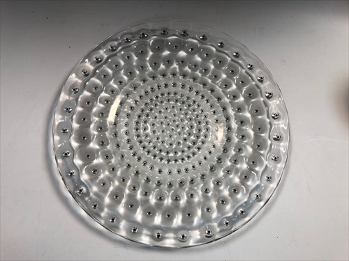 Lot 11 - Cactus, an R. Lalique glass plate