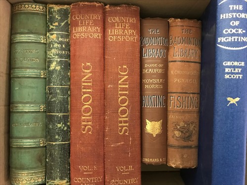 Lot 460 - Sporting- Hunting, shooting and fishing.