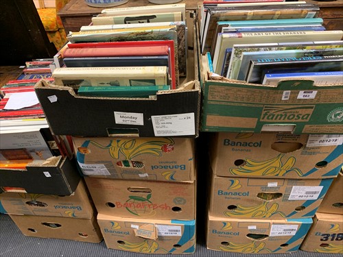 Lot 663 - A large collection of Antique reference books...