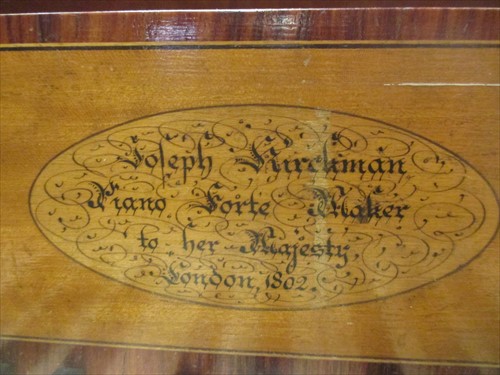 Lot 552 - A late Georgian mahogany square piano