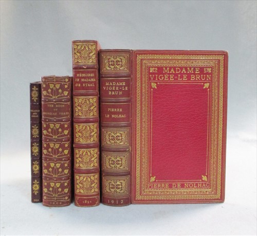Lot 292 - Fine bindings.