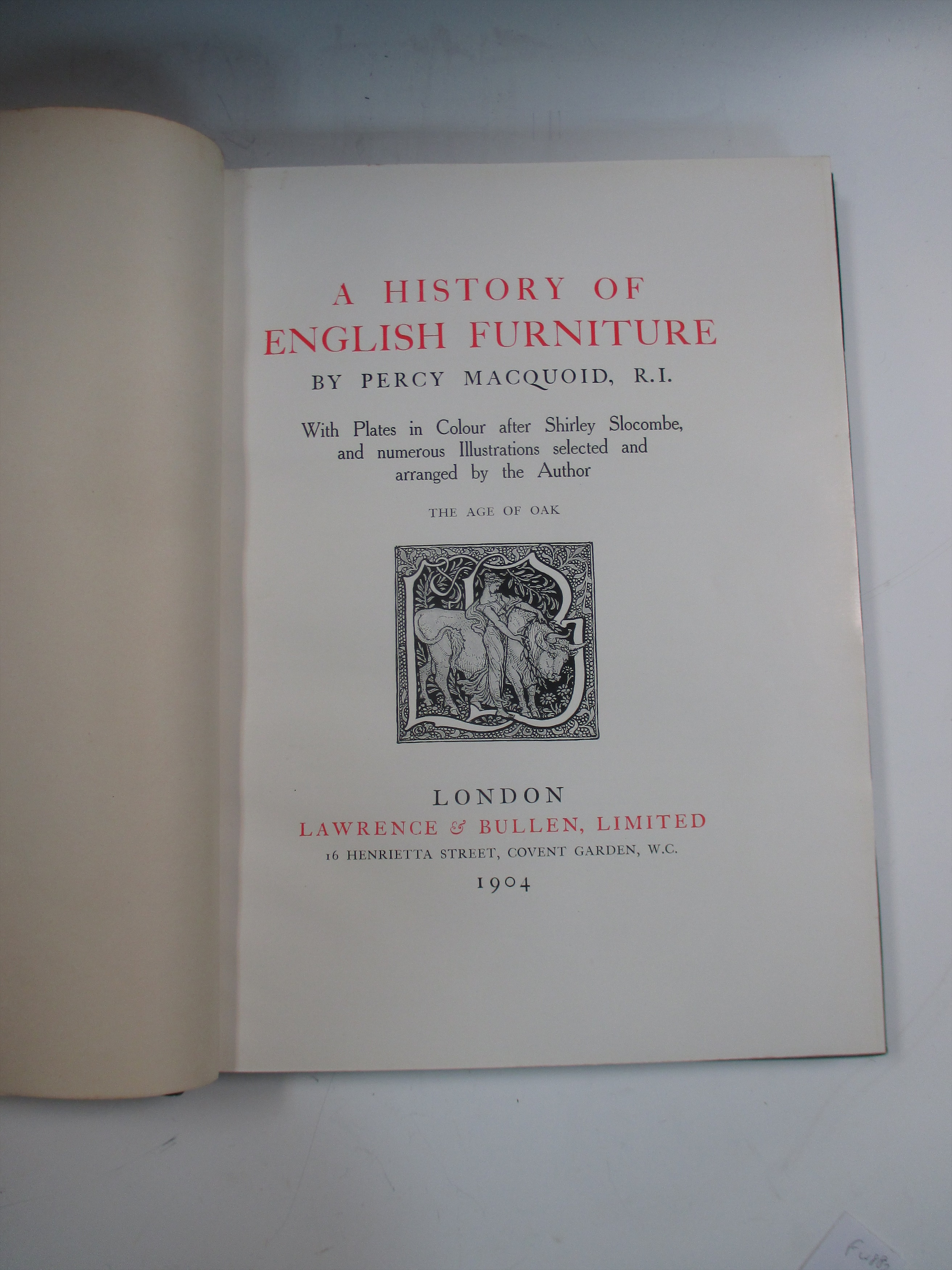 Lot 300 MACQUOID (Percy)