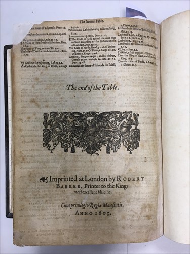 Lot 150 - Breeches Bible