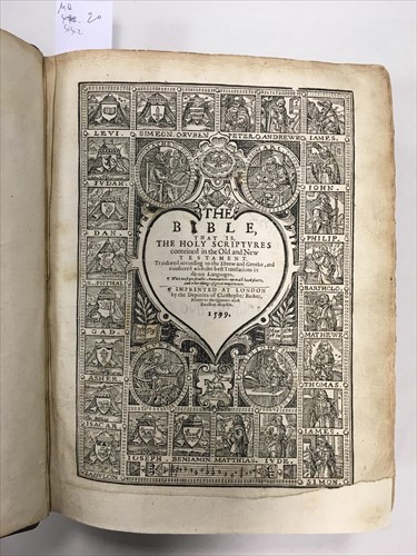 Lot 153 - Bible, Geneva version