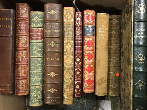 Lot 286 - Literature  - bindings.