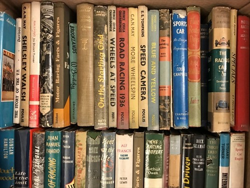Lot 494 - Motor racing and rallying, history and biography.