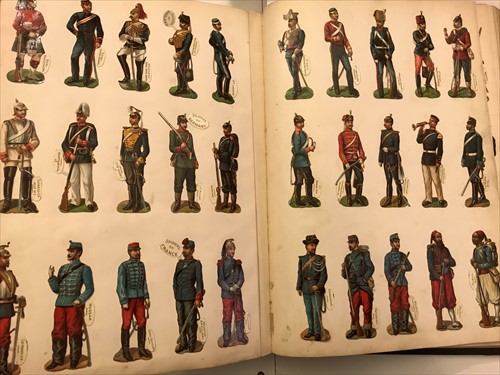 Lot 434 - A late Victorian folio scrap album