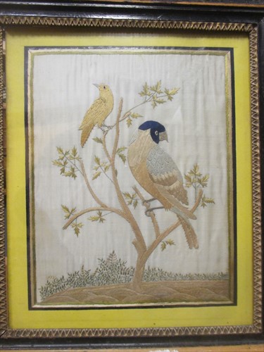 Lot 357 - A 19th Century silkwork picture