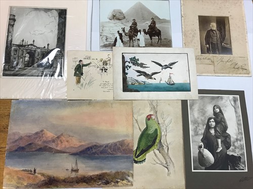 Lot 41 - A box of various loose 19th and 20th Century prints