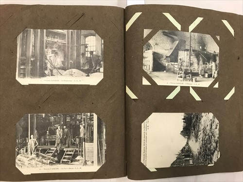 Lot 430 - A post card album of WWI interest