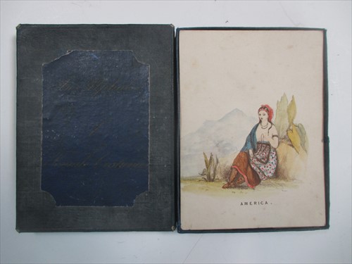 Lot 432 - A set of 19th Century hand-coloured lithographic cards