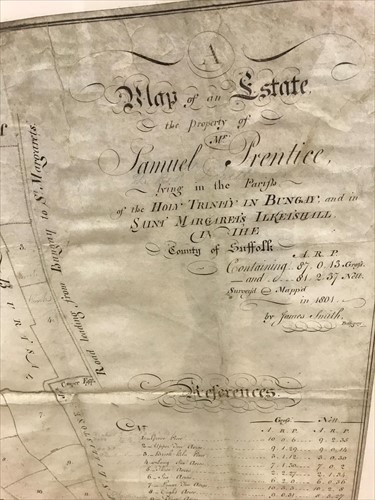 Lot 52 - Suffolk Estate Plan, 1801