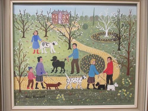 Lot 417 - Dora Horsewell (Modern British) Marketplace,...