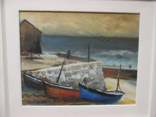 Lot 406 - Barrie Bray (Modern British) Rising Storm,...