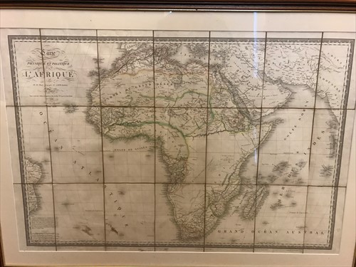 Lot 53 - Four large maps by A H Brue, 1826