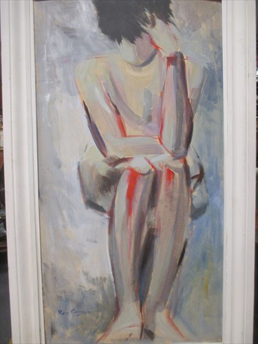 Lot 433 - Roy Carnon (British, 1911-2002), Nude; and...