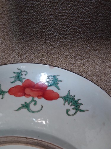Lot 87 - A Chinese porcelain 'fruits' dish, Republic Period