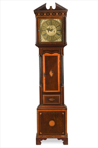Lot 261 - An Irish George III mahogany longcase clock