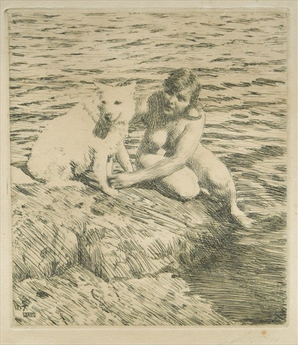 Lot 68 - Anders Zorn (Swedish 1860-1920)
