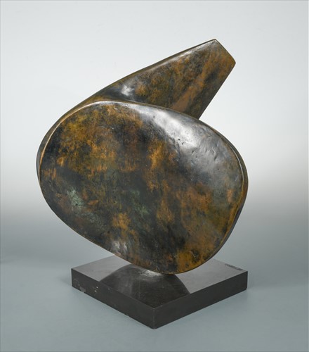 Lot 80 - Irene Zack (French, born 1918), ‘La Nuit’, bronze, 1963