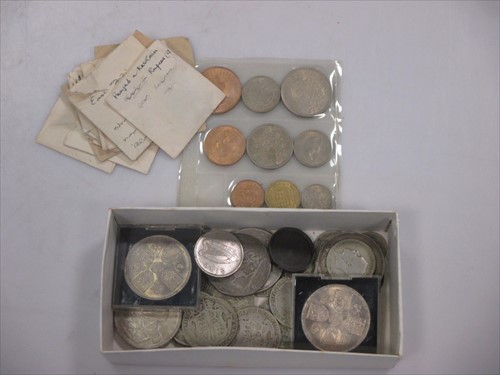 Lot 181 - A 1902 silver crown, an 1820 and 1821 crown, a...