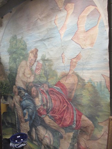 Lot 363 - After Paolo Veronese, Venus and Adonis, oil on...
