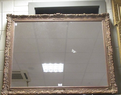 Lot 589 - A gilt frame converted into a mirror