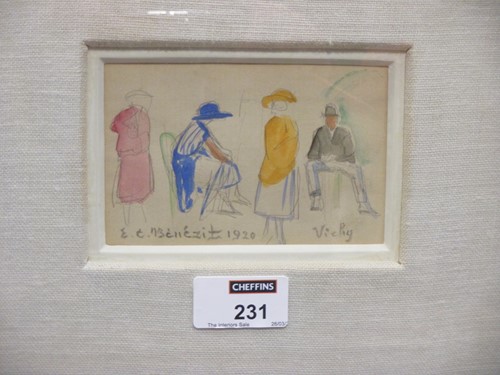 Lot 231 - Emmanuel Charles Louis Benezit (1887-1975)...