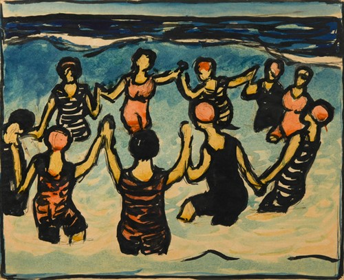 Lot 410 - Arthur  Segal  (Romanian  1875-1944)