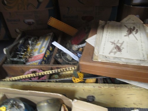 Lot 261 - Various Dinky miniatures cast battleships...