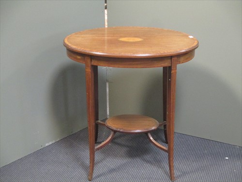 Lot 530 - An Edwardian upholstered tub chair and a...