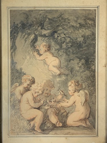 Lot 341 - Manner of Conrad Martin Metz (German 1745/9-1827)