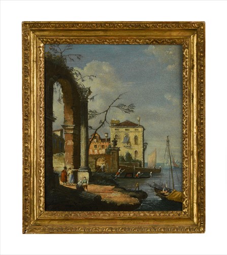 Lot 103 - Manner of Giovanni Antonio Canal, called Canaletto (Italian, 1697-1768)