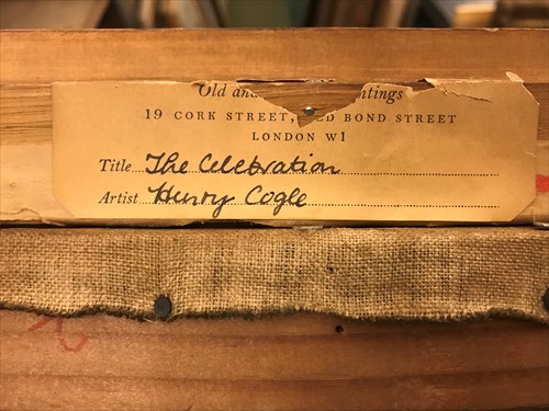 Lot 389 - Henry George  Cogle  (British  1875-1957)