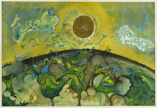 Lot 281 - David  Evans  (British  1929-1988)