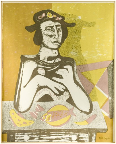 Lot 407 - Robert  MacBryde  (Scottish  1913-1966)