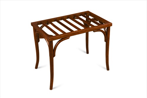 Lot 168 - An unusual early 20th century bentwood luggage stand