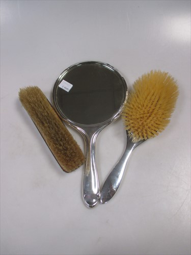 Lot 241 - A cased set of 12 silver apostle teaspoons, a...